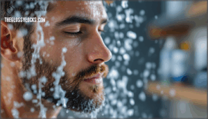 hydrating skin and hair before shaving