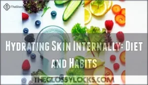 hydrating skin internally: diet and habits