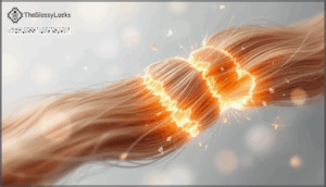 increased breakage and split ends