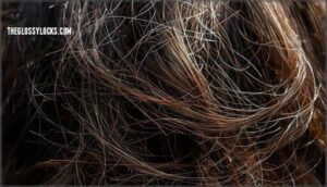 increased frizz and tangles