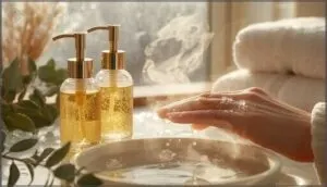 integrating double-cleansing without over-drying