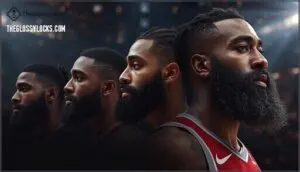 james harden's beard evolution