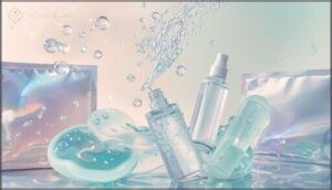 jelly mists and toner pad masks