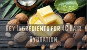 key ingredients for 4c hair hydration