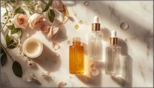 layering with moisturizer and serums