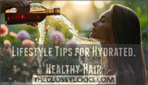 lifestyle tips for hydrated, healthy hair