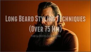 long beard styling techniques (over 75 mm) long beard styling techniques (over 75 mm)