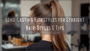 long lasting hairstyles for straight hair