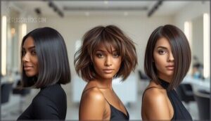 low-maintenance bob variations