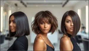 low-maintenance bob variations