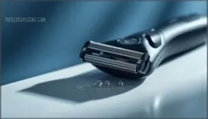 lubricating electric razor blades lubricating electric razor blades