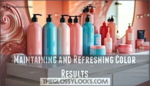 maintaining and refreshing color results