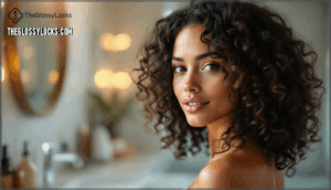 maintaining healthy curls with gel styling