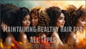 maintaining healthy hair for all types