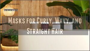 masks for curly, wavy, and straight hair