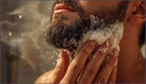 massage technique for hair and skin