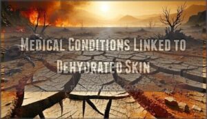 medical conditions linked to dehydrated skin medical conditions linked to dehydrated skin