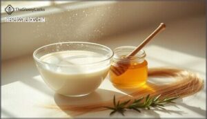 milk and honey mask
