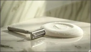 minimizing razor passes to reduce irritation