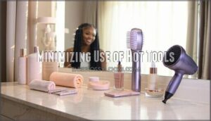 minimizing use of hot tools