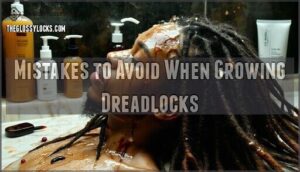 mistakes to avoid when growing dreadlocks