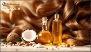 moisturizing oils (coconut, argan, jojoba)