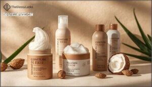 mousses and leave-in treatments