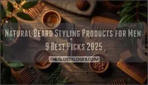 natural beard styling products for men