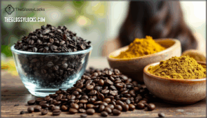 natural hair rinses for darkening