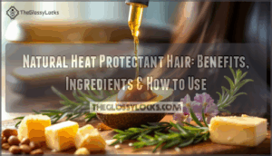 natural heat protectant hair