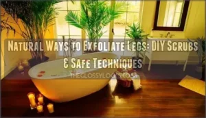 natural ways to exfoliate legs
