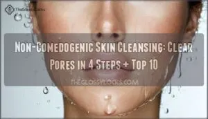 non comedogenic skin cleansing for pores