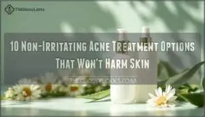 non irritating acne treatment options