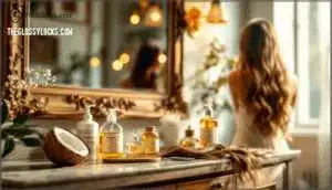 oil-based conditioners and hair oils