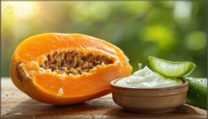 papaya and aloe vera spot-fading blend