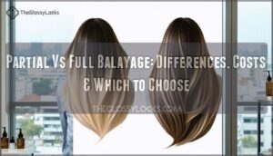 partial balayage vs full balayage
