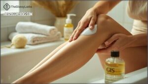 post-shave leg care for smooth results