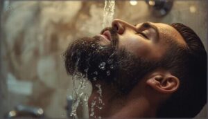 pre-rinse with warm water