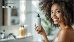 preparing curly hair for gel application