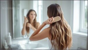 preparing your hair for flat iron curling