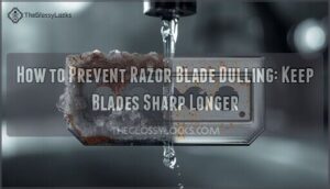 prevent razor blade dulling
