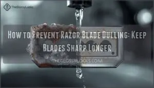 prevent razor blade dulling