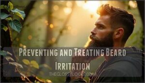 preventing and treating beard irritation