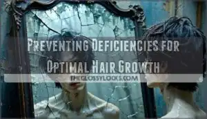preventing deficiencies for optimal hair growth