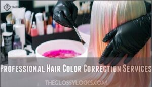 professional hair color correction services