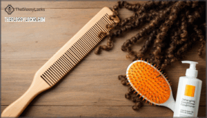 proper detangling tools and techniques