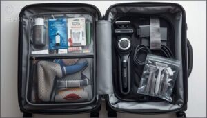 proper placement in carry-on bags