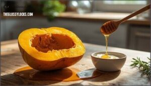 pumpkin and honey masks