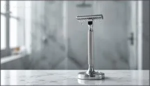 razor stands for upright storage
