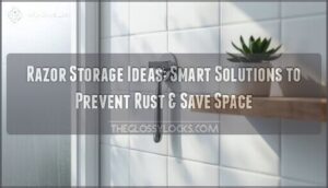razor storage ideas razor storage ideas